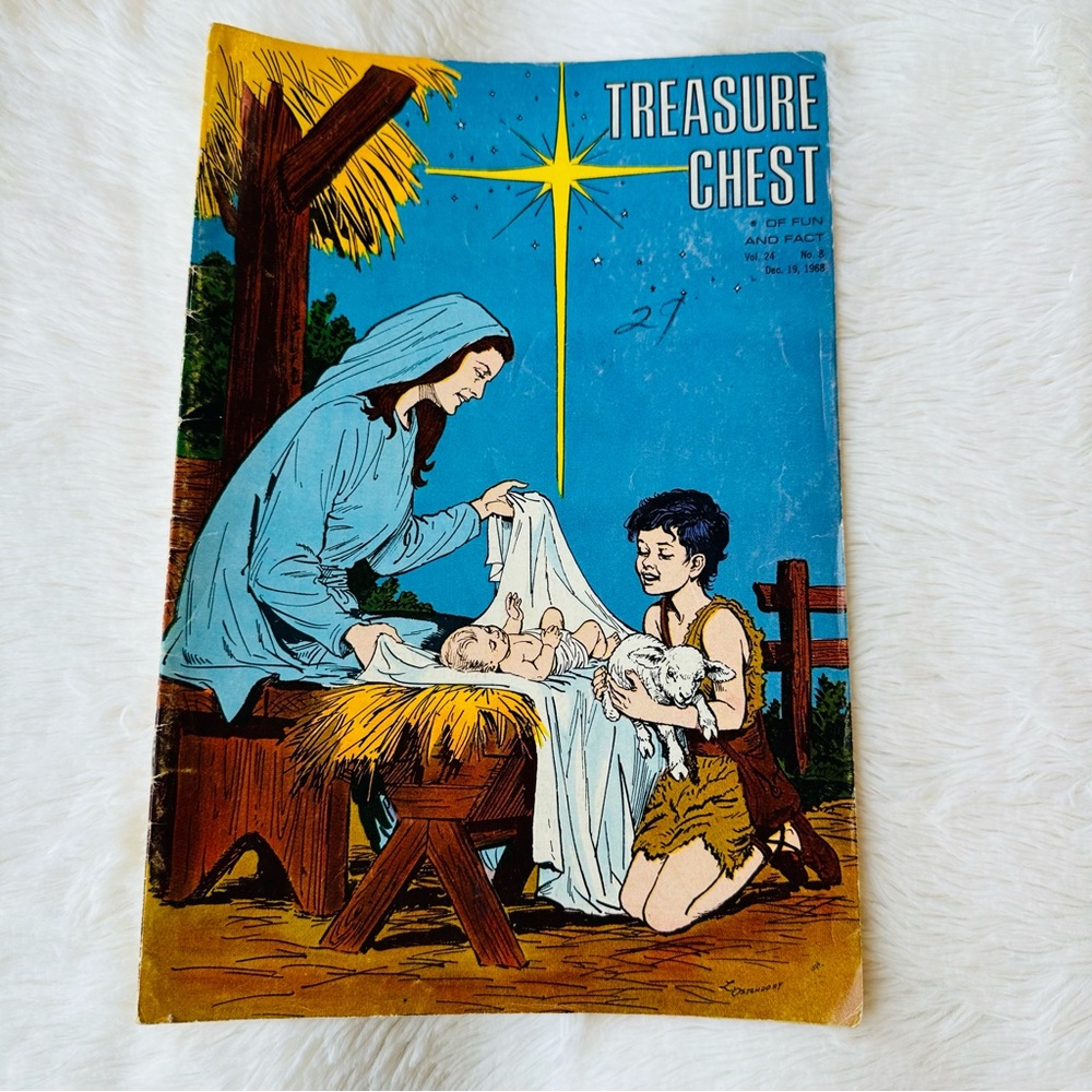 💚 TREASURE CHEST COMIC BOOK DEC. 29, 1968 VOL. 24 NO. 8 ♨️ FAIR